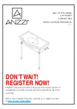 Preview for 1 page of Anzzi CS-FRKD00 Series Install & Operation Manual