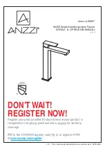 Preview for 1 page of Anzzi Enti L-AZ096 Series Install & Operation Manual