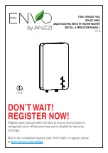 Preview for 1 page of Anzzi ENVO WH-AZ011-M2 Install & Operation Manual