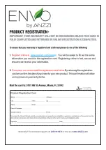 Preview for 2 page of Anzzi ENVO WH-AZ011-M2 Install & Operation Manual