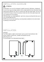 Preview for 10 page of Anzzi ENVO WH-AZ011-M2 Install & Operation Manual