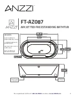 Preview for 3 page of Anzzi JETSON FT-AZ087 Install & Operation Manual