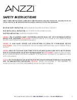 Предварительный просмотр 5 страницы Anzzi JETSON FT-AZ087 Install & Operation Manual