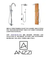 Preview for 12 page of Anzzi JETSON FT-AZ087 Install & Operation Manual