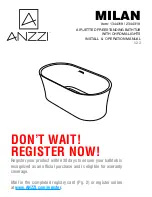 Anzzi MILAN 1344319 Install & Operation Manual preview