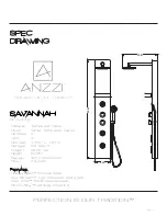 Preview for 5 page of Anzzi SAVANNAH SP-AZ052 Install Manual