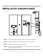 Предварительный просмотр 8 страницы Anzzi SAVANNAH SP-AZ052 Install Manual