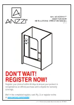 Anzzi SD-AZ054-01 Series Installation & Operation Manual preview