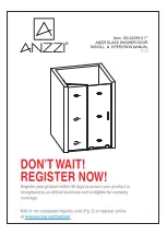 Preview for 1 page of Anzzi SD-AZ055-01 Series Install And Operation Manual