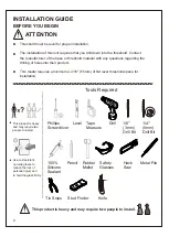 Preview for 4 page of Anzzi SD-FRLS05701 Series Installation & Operation Manual