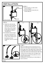 Preview for 6 page of Anzzi Sifo KF-AZ301 Series Install & Operation Manual