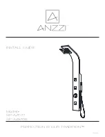 Anzzi SP-AZ077 Install Manual предпросмотр