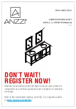 Preview for 1 page of Anzzi V-MRCT0072 Install & Operation Manual