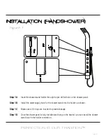 Preview for 8 page of Anzzi Visor SP-AZ035 Install Manual