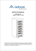 Aobosi JC-145B Instruction Manual preview