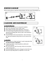 Предварительный просмотр 7 страницы Aobosi MG420 Instruction Manual