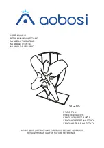 Aobosi SL-405 User Manual предпросмотр