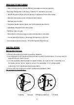 Предварительный просмотр 5 страницы Aobosi YC120-2D Instruction Manual