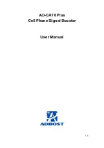 Aobost AO-CA70 Plus User Manual preview