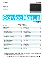 AOC 198PW Service Manual предпросмотр