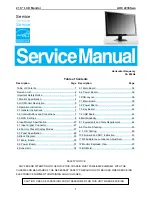 AOC 2236Swa Service Manual preview