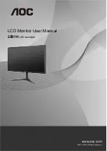 AOC 22B1H User Manual preview