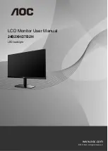 Предварительный просмотр 1 страницы AOC 24B2XH User Manual