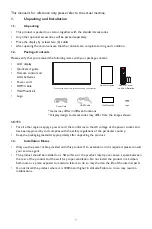 Preview for 6 page of AOC 50X8050 User Manual