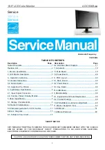 AOC 936Swa Service Manual preview