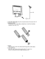 Предварительный просмотр 6 страницы AOC A17UX231 User Manual