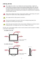 Preview for 6 page of AOC A2072PWH User Manual