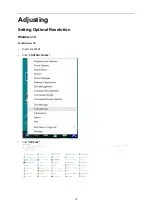 Preview for 14 page of AOC AG272FCX User Manual