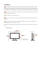 Preview for 5 page of AOC AG272FCX6 User Manual