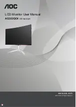 AOC AG322QC4 User Manual preview