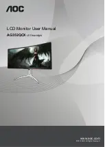 AOC AG352QCX User Manual preview