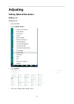 Preview for 14 page of AOC AG352QCX User Manual