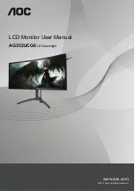 AOC AG352UCG6 User Manual preview