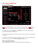 Preview for 5 page of AOC AGM700 User Manual