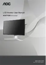 Preview for 1 page of AOC Agon AG271QG User Manual