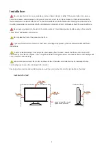 Preview for 5 page of AOC AGON AG405UXC User Manual