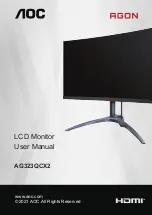 AOC AGOR AG323QCX2 User Manual preview