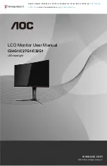 Предварительный просмотр 1 страницы AOC C24G1 User Manual