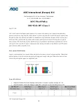 Preview for 60 page of AOC C4008VH8 User Manual