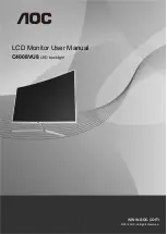 Preview for 1 page of AOC C4008VU8 User Manual