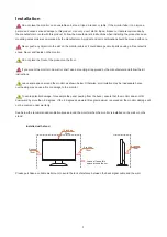 Preview for 5 page of AOC CU34P2C User Manual