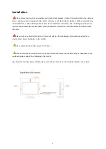 Preview for 4 page of AOC E1670SWU User Manual