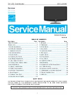 Preview for 1 page of AOC e2040v Service Manual