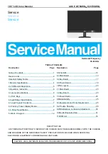 Preview for 1 page of AOC e2070Swn Service Manual