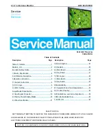 AOC E2251FWH Service Manual preview