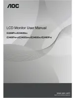 AOC e2260Phu Manual preview